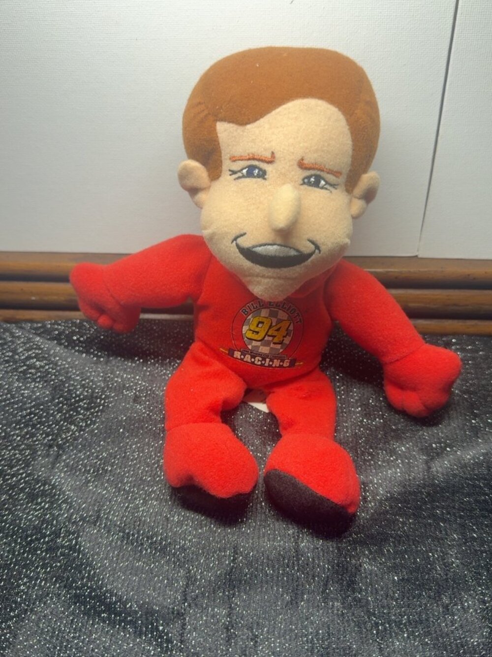 Bill Elliott #94 NASCAR Racing Plush Doll Vintage 1999 Collectible